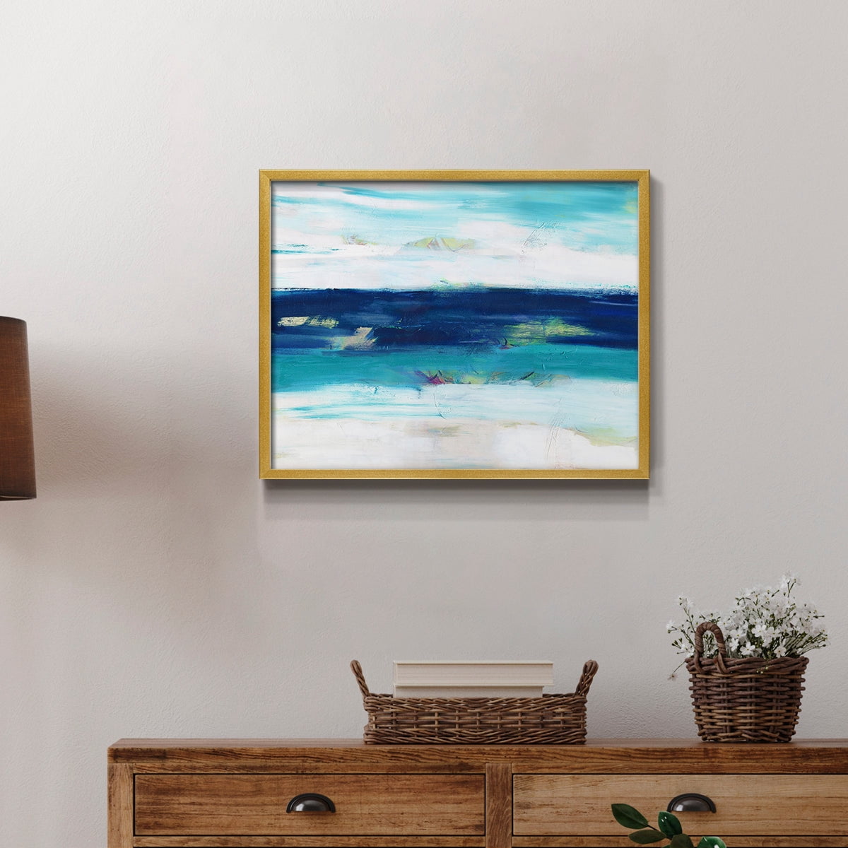 Above Us Only Sky by Judith Shapiro - Restickable Framed Giclée Print