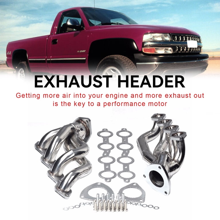 Performance Headers For Chevy Avalanche/Silverado/Tahoe/GMC Sierra 4.8L/5.3L (2000-2006) 9 thumbnail image