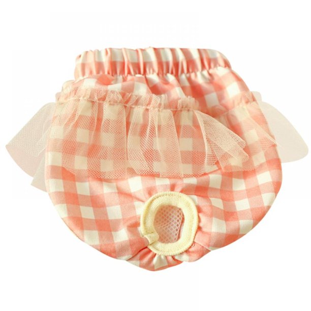 Balems Adorable Reusable Washable Strawberry Dog Pet Diapers Cover Up