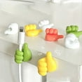 thumbnail image 2 of SUSANMAISON Thumb Hook Line Fixed Buckle Self-adhesive Cable Manager Multi-functional Creative Like Sticky Hook Storage Little Finger Holder, 2 of 2