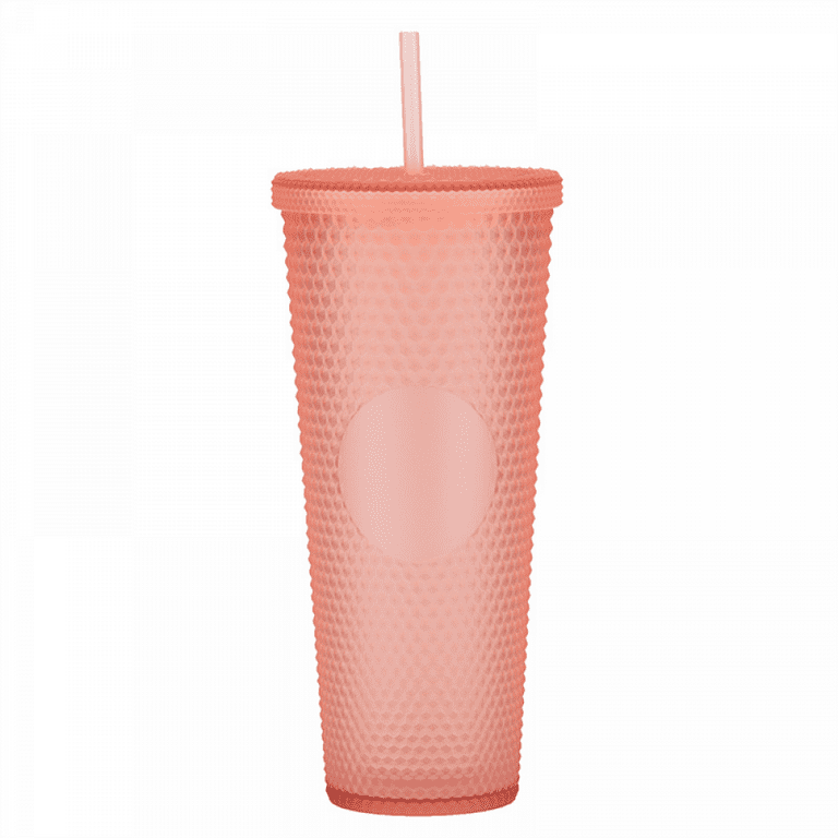 24oz Studded Tumbler w/ Lid & Straw Rainbow