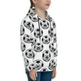 thumbnail image 3 of Vsdgher Happy Soccer Hoodie Youth Classic Hooded Pullover Sweatshirts Essentials Hoodie for Children (s-xl)-Medium, 3 of 6