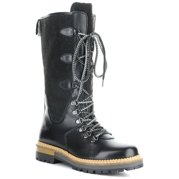 Bos & Co Algid Waterproof Leather Boot, 36, Black