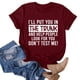 thumbnail image 2 of Gibobby Playera de Verano para Mujer Women O Tops Neck Printing Sleeves T Casual Shirt Blouse Short Loose Women's Blouse(Vino,XL), 2 of 5