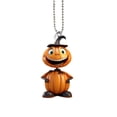 thumbnail image 2 of DGLQMYX (Liquidación) Adorno colgante para coche, diseño de calabaza de Halloween, regalo, colgante de acrílico, decoración para el hogar, 2 of 4