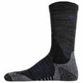 thumbnail image 3 of Salomon Calcetines de senderismo unisex, paquete de 2 - X Ultra Access Crew, calcetines deportivos, transpirables Negro/Antracita
 39-41, 3 of 5