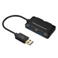 thumbnail image 1 of Kearding 4-en-1 USB Hub Office Laptop Docking Station Driver Free Splitter U-disk Adaptador Convertidor Accesorios de computadora Cables de computadora USB2.0, 1 of 6