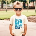 thumbnail image 2 of In My Big Bro Era Trendy T-shirt Retro Wavy Big Brother Tee Natural Shirt 3T, 2 of 5