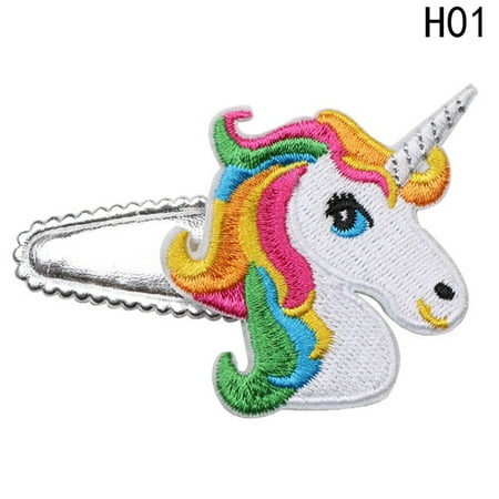 Horse Head Pics Fancyleo New Girls Cartoon Headbands Horse Rainbow hairband/hair Clip Hairpin Lovely Kids Horse Horn Party Hair Accessories Hair Band ()