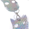 thumbnail image 5 of Espantapájaros Repelente de Palomas TUNC Forma de Cabeza de Gato Luminoso Reflectante con Campana Antipájaros para Huerto Granja Jardín 2 Juegos, 5 of 5