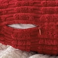 thumbnail image 3 of Funda de almohada MIULEE Christmas de pana roja, 45 x 45 cm, paquete de 2, 3 of 9
