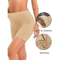 thumbnail image 4 of SAYFUT Women's Slip Shorts for Under Dresses Seamless Shaping Boyshorts Panties Tummy Control Shapewear, 4 of 7