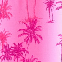 Birdie Bound Girls Sunset Palm Print Skort with UPF50, Sizes XS-XL