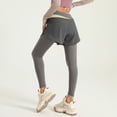 thumbnail image 7 of CAIXIA Women Skirted Full Length Leggings with Pockets,Tennis Skorts Skirts with Leggings Yoga Skorts, 7 of 7