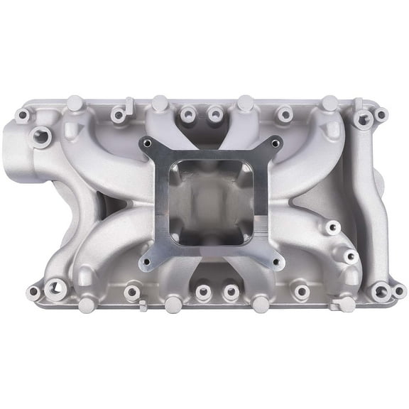 GELUOXI Air Gap Single Plane Intake Manifold for SBF Ford 351W Windsor V8 4033,DM-3316