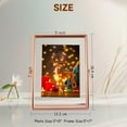 thumbnail image 2 of Gold Floating Frame &#x Vertical Set For Picture x x x Tabletop Shelf Photo Frame Classy For Wedding Birthday Anniversary Home or Office Decor, 2 of 9