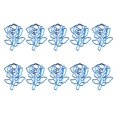thumbnail image 1 of FUTUREORYY 10Ud Clips De Papel Decorativos En De Rosa Azul Para Uso En Escritorio Y Archivos, 1 of 8