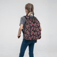 thumbnail image 5 of Xecao Ladybug print Backpack For women men Aesthetic Lightweight Travel Daypack Simple Cute Backpack For Bookbag, 5 of 5
