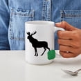 thumbnail image 4 of CafePress - MOOSE - 15 oz Ceramic Large White Novelty Mug, 4 of 6