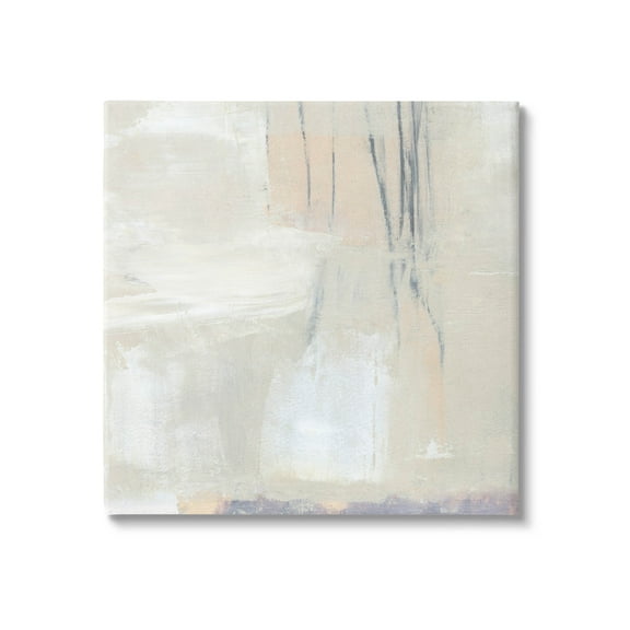 Stupell Industries Abstract Beige Lines Arrangement Painting Gallery Wrapped Canvas Print Wall Art, Design by Annie Warren