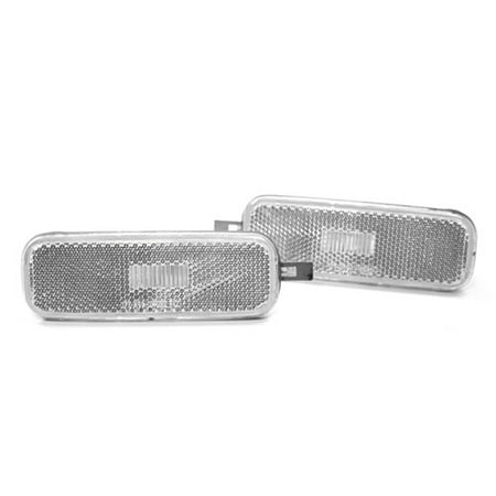 - CRYSTAL CLEAR FRONT FENDER SIDE MARKER LIGHTS FOR 89-94 NISSAN 240SX S13