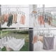 thumbnail image 5 of 2026 2 Pack Stainless Steel Laundry Drying Rack Clothes Hanger With 10 Clips, 5 of 5