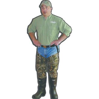 Caddis Wading Mens Size 7 Rubber Hip Height Boots Caddis Men main image 3
