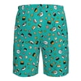 thumbnail image 6 of Naloa Sushi (3) Men's Beach Shorts, Surfing shorts, Swim trunks, Quick Dry Swim Trunks for Surfing Beach Fun - XX-Large, 6 of 9