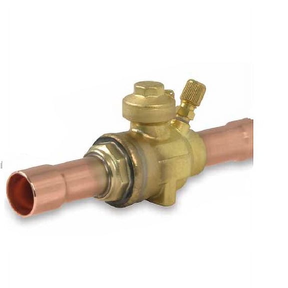Sporlan EBVP-1030 - Brass Ball Valve With Access Fitting