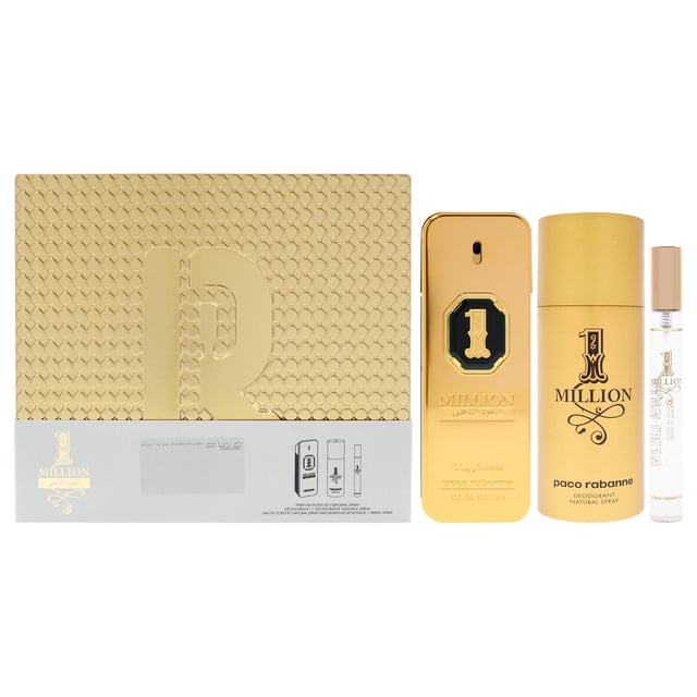 Set de regalo de perfume Paco Rabanne 1 Million Golden Intense Men