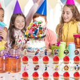 thumbnail image 4 of 25 PCS Mario Cupcake Toppers Party Cake Food Picks Decorations for Anime Theme Baby Shower Kids Birthday Party Supplies, 4 of 4