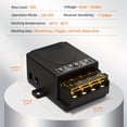 thumbnail image 2 of Barreras de puerta con interruptor remoto inalámbrico de control remoto de 8 V/12 V/24 V/48 V/72 V/86 V CC, 30 A, con alcance de 100 m para sistemas de seguridad con alarmas antirrobo., 2 of 5