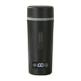 thumbnail image 1 of DOLITY Bouilloire Portable 350ml Arrêt Automatique Isolée 4 Températures Réglables Eau Chaude Noir, 1 of 9