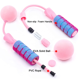 thumbnail image 3 of Bienvenido - Cuerda de saltar inalámbrica con peso para entrenamiento físico, cuerda de saltar ajustable para mujeres, hombres y niños, 3 of 5