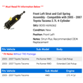 thumbnail image 2 of Front Left Strut and Coil Spring Assembly - Compatible with 2005 - 2007 Toyota Tacoma 2.7L 4-Cylinder 2006, 2 of 2