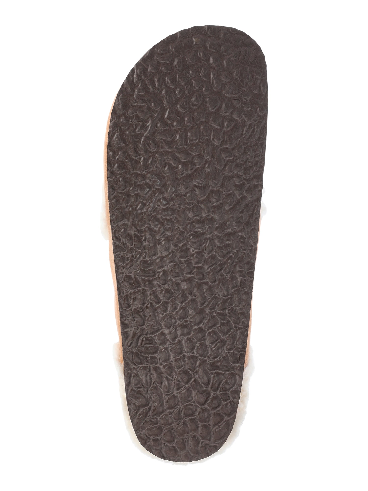 Time and Tru Women's Faux Shearling Slide On Loafers