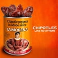 thumbnail image 5 of La Morena Chipotle Peppers in Adobo Sauce 28.2 oz Cans, Pack of 12 Smoky Spicy Mexican Peppers, 5 of 9