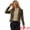 Olive Green, variant on Women's Long Sleeve Open Front Faux Suede Blazer M Olive Green