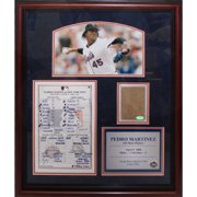 Pedro Martinez Game-Used Dirt Collage