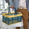 thumbnail image 3 of UPGRATOR 2Pcs Camping Storage Basket Plastic Multi-purpose With Handles For Travel, 3 of 7