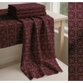 thumbnail image 6 of Soimoi Cotton Voile Fabric Leaves,Floral & Quatrefoil Damask Print Fabric by the Yard 56 Inch Wide, 6 of 7