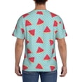 thumbnail image 2 of Naloa Watermelon Men's T-Shirt Sport T-shirt Men's Basic Tee Casual Men's Shirt, Round Neck, Short Sleeves - Large, 2 of 5