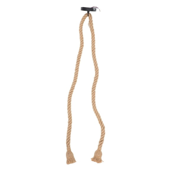 Hanging Light Cord E27 Base Rattan Rope Lighting 2-head Industrial Light Fixture