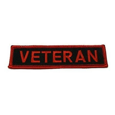 - VETERAN NAME TAPE STYLE PATCH MILITARY SERVICE ARMY NAVY AIR FORCE MARINE USCG