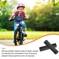 thumbnail image 5 of Uxcell 4pcs Bike Handlebar Grips Non-Slip Rubber Mushroom Grips Fit 7/8" Bars, Black, 5 of 6