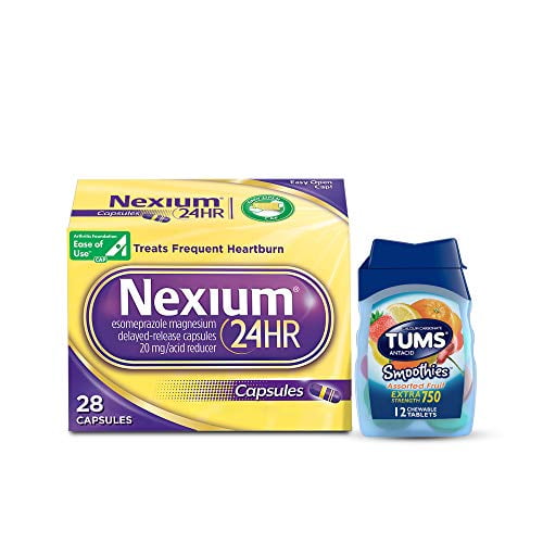 Nexium 24HR Acid Reducer Capsules, Heartburn Relief Medication with