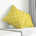 thumbnail image 3 of Yellow Morocco Pillow Covers 26x26 Inch Decorative Throw Pillow Cover, Bohemia Nation Abstract Geometric Motifs Sofa Pillowcases Accent Cushion Case Home Decor Bedroom Living Room, 3 of 6