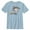 Light Blue, variant on Boy's The Fairly OddParents Timmy Turner Classic Logo  Graphic Tee Red Medium