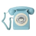 thumbnail image 2 of Teléfono retro con cable, CT‑8019 Teléfono fijo retro Teléfono fijo Teléfono de marcación Altamente recomendado, 2 of 8