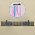 thumbnail image 4 of ZenCart Hair Extension Holder with Suction Cup Wall Mount Hair Extension Hanger Hairpiece Styling Drying Rack Wig Organizer Storage Display Rack, 4 of 8